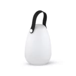 Lampe LED portable Garden avec poignée en silicone – Éclairage rechargeable pour intérieur et extérieur.