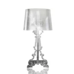 Lampe de table style Bourgie blanche – Éclairage doux et déco sophistiquée.